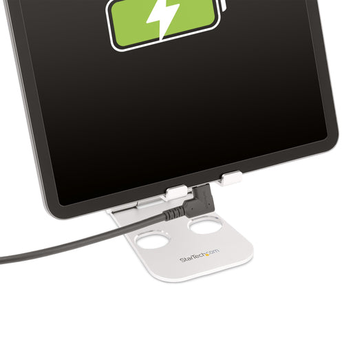 Startech 2M Rugged Right Angle Usb-C Cable USB 5 Gbps, Thunderbolt Compatiable, 4K