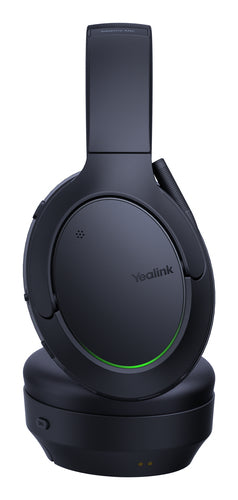 Yealink Wireless (Bh78) Ste Reo Bt Anc Headset W/Chargestand,Bt51,Black,C To A Adapter