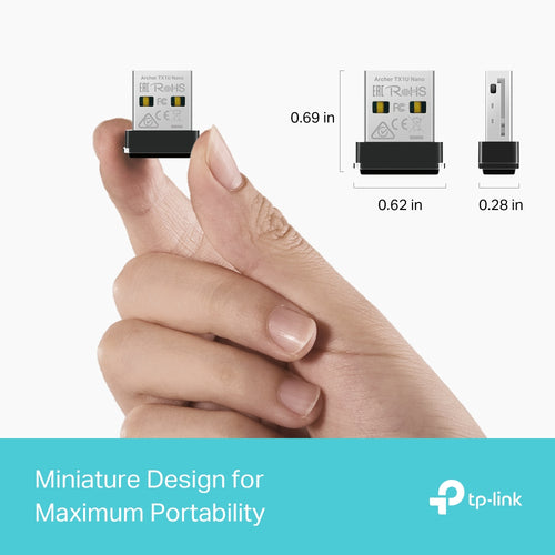 Tp-Link Archer Ax300 Wi-Fi 6 USB Adapter, 3Yr