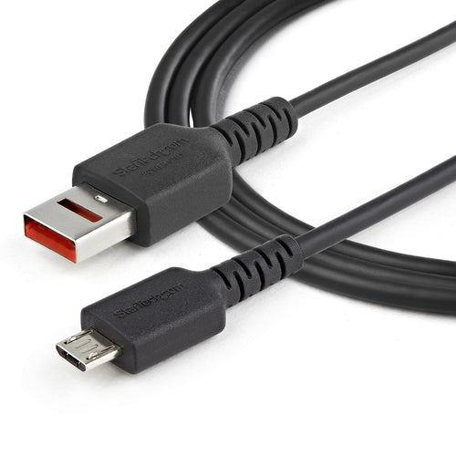 Startech Usb-A To Micro USB Data Blocker 3Ft Secure Charging Cable