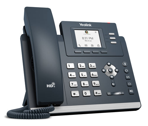 Yealink (Mp52) Desktop Phone With Handset, 2.4" Non Touch Screen, No Teams Button - Demo