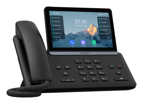 Yealink (Sip-T88W) Ip Phone, 7" Touchscreen, Android 13, Hd Voice, Bluetooth 5.0, Wi-Fi 6,