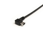 Startech 1.8M/6Ft Mini Usb2.0 A To USB Mini-B Cable, M/M, Right Angle, Ltw