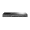 Tp-Link Omada 24-Port Managed Gigabit L2+ Rack Switch, Sfp(20), Combo(4), 10G Sfp+(4),5Yr