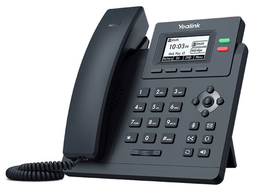 Yealink (Sip-T31P) 2 Line Ip Phone With Handset , 2 Ports 10/100M Ethernet Swtich