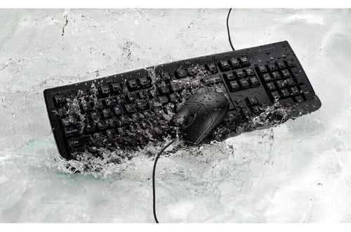 Kensinhton Pro Fit Washable Keyboard & Mouse Set - Wired, 3Yrs
