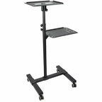 StarTech Mobile Projector And Laptop Stand/Cart W/Lockable Wheels
