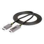 Startech 2M Dp To HDMI Adapter Cable, 8K 60Hz, 4K 144Hz, Hdr10, Dp 1.4 To HDMI 2.1 Avc, Dp