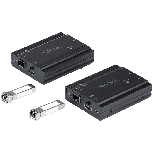 Startech HDMI Kvm Extender Over Fiber, 4K HDMI & USB Remote Kvm Switch, 2Yr
