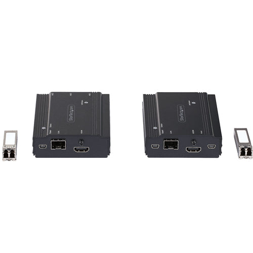 Startech HDMI Kvm Extender Over Fiber, 4K HDMI & USB Remote Kvm Switch, 2Yr