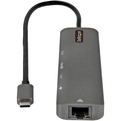 Startech Usb-C Multiport Adapter - Hdmi, Gbe, Sd, Micro Sd, Usb-C, Usb(2), 88W, 3Yr