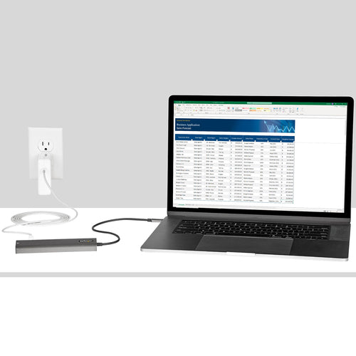 Startech Usb-C Multiport Adapter - Hdmi, Gbe, Sd, Micro Sd, Usb-C, Usb(2), 88W, 3Yr