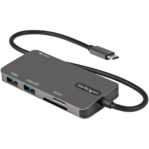 Startech Usb-C Multiport Adapter, 4K Hdmi, Pd, Sd, Usb, 3Yr