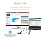 Startech Usb-C Multiport Adapter, 4K Hdmi, Pd, Sd, Usb, 3Yr