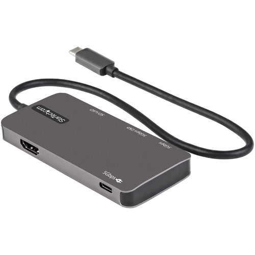 Startech Usb-C Multiport Adapter, 4K Hdmi, Pd, Sd, Usb, 3Yr