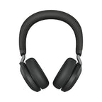 Jabra Wireless Evolve2 75 MS Stereo Bluetooth Anc Headset W/Charging Stand+Link 390C Bt