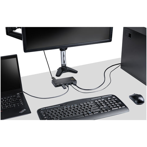 2 Port Usb-A + HDMI & Usb-C Kvm Switch - 1X 4K 60Hz HDMI 2.0 2 Yr
