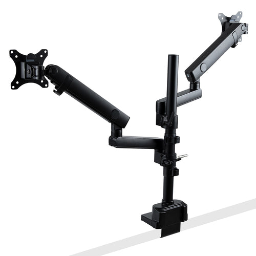 Startech Dual Monitor Arm <32", Full Motion, Vesa, Stackable, Black, 5Yr