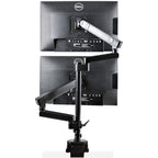 Startech Dual Monitor Arm <32", Full Motion, Vesa, Stackable, Black, 5Yr