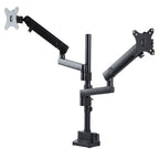 StarTech Dual Monitor Arm <32″, Full Motion, Stackable, Black