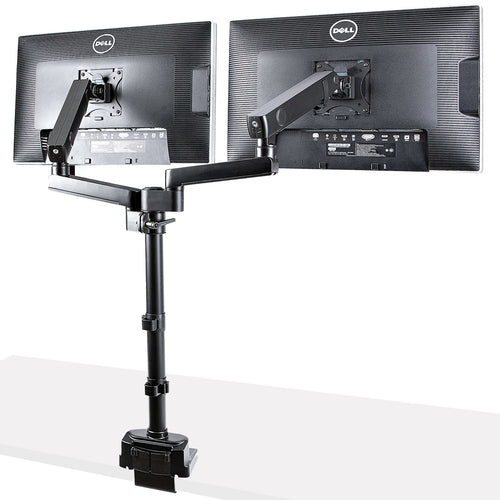 Startech Dual Monitor Arm <32", Full Motion, Vesa, Stackable, Black, 5Yr