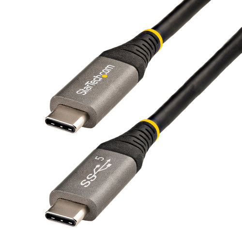 Startech 2M Usb-C Cable 5Gbps, 100W/5A, Dp Alt Mode, 2Yr