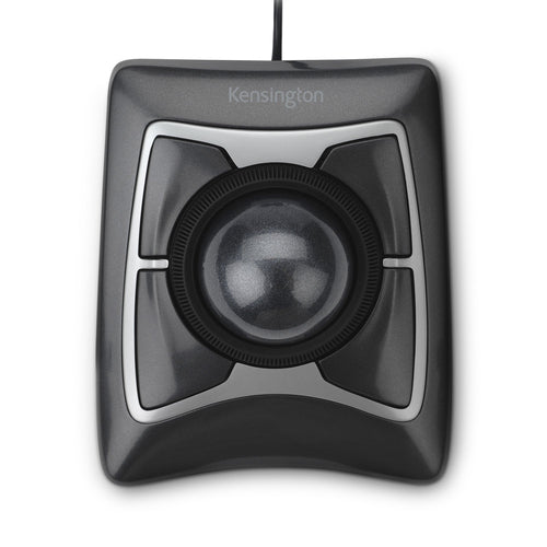 Kensington Wired Expert Mouse USB Optical Trackball - Black