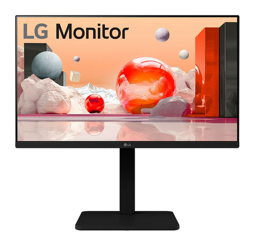 LG 24" (16:9) Fhd Ips, Hdmi, Dp, Usb, D-Sub, 100Hz, Spkr, H/Adj, Tilt, Vesa, 3Yr