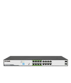 D-Link 18P Gigabit PoE Switch With 16 PoE+ Ports (150W) And 2 SFP Uplinks