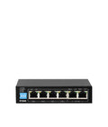 D-Link 6P Gigabit POE Switch With 4 Long Reach POE Ports (60W) And 2 Uplink Ports
