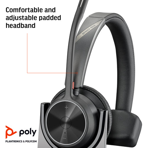 HP Poly Voyager 4310 Oth Wireless Uc Mono Headset W/Chargine Stand, Bt700 Dongle , Usb-C