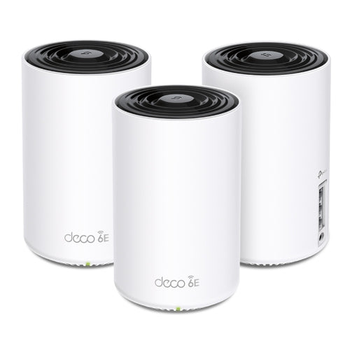 Tp-Link Deco Axe5400 Wi-Fi 6E Tri-Band Mesh System, Gbe(3), 3-Pack, 3Yr