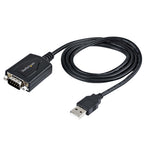 Startech 3Ft (1M) USB To Serial Cable With Com Port Retention, Db9 Male Rs232 To USB Conve