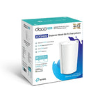 Tp-Link Deco Ax5400 Dsl Mesh Wi-Fi 6 Modem, Gbe/Wan(4), Rj-11(2), 1-Pack, 3Yr