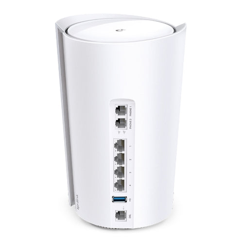 Tp-Link Deco Ax5400 Dsl Mesh Wi-Fi 6 Modem, Gbe/Wan(4), Rj-11(2), 1-Pack, 3Yr