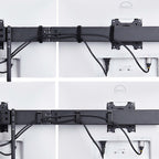 Startech Crossbar Triple Monitor Desk Mount - Up To Three 27" Monitors, Vesa, 5Yr