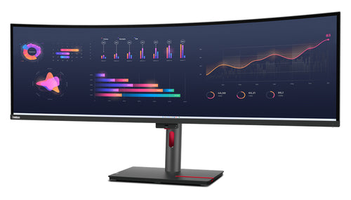 Lenovo P49W-30 49" Wled Ips Curve(32:9), Hdmi(2), Dp, Usb(4), Usbc, Tb(2), Lan, H/Adj, 3Yr