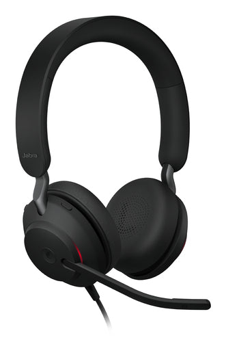 Jabra Corded Evolve2 40 Se Uc Stereo Headset, Usb-C/A