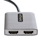 Startech Usb-C To Dual HDMI Adapter, USB Type-C Multi-Monitor Mst Hub, Dual 4K 60Hz HDMI L