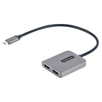 StarTech USB-C To Dual HDMI Adapter, USB Type-C Multi-Monitor Mst Hub, Dual 4K 60Hz HDMI L