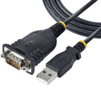 StarTech 1 Port USB To RS232 DB9 Serial Adapter Cable, M/M, 3Ft