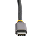 Startech 0.3M Usb-C Multiport Adapter, 100W, Usb(3), 4K Hdmi(1), Rj45(1), Sd/Microsd, 3Yr