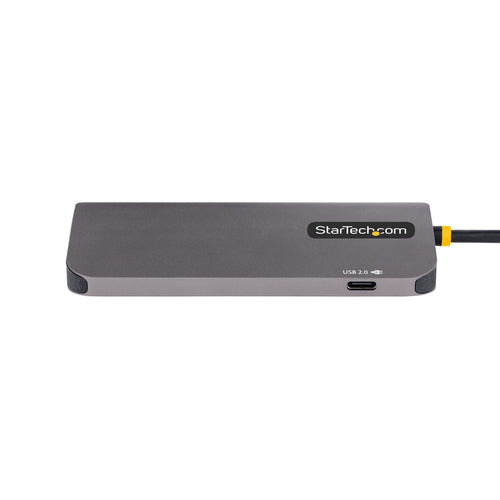 Startech 0.3M Usb-C Multiport Adapter, 100W, Usb(3), 4K Hdmi(1), Rj45(1), Sd/Microsd, 3Yr