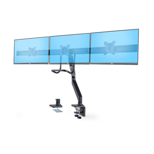 Startech Crossbar Triple Monitor Desk Mount - Up To Three 27" Monitors, Vesa, 5Yr