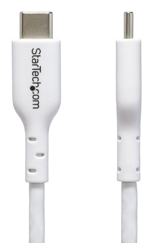 Startech 2M Usb-C Charging Cable, 60W 3A Pd, White, Ltw