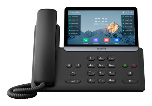 Yealink (Sip-T77U) Ip Phone, 7" Touchscreen, 16 Sip Accounts, Dual Usb, Hd Voice, Poe, Lin