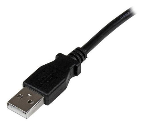 Startech 1M Usb2.0 A To Usb2.0 B Cable, M/M, Right Angle, Ltw