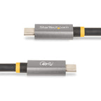 Startech 3Ft (1M) Usb4 Cable 40Gbps, 100W (5A) Power Delivery, 8K 120Hz / 4K 240Hz Dp Alt