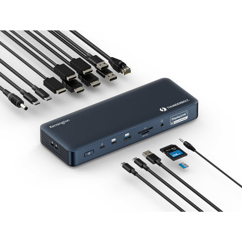 Kensington Sd5900T Usb-C/Tb4 Quad 4K, Hdmi(2), Dp(3),Tb4(2), 96W, 3Yr