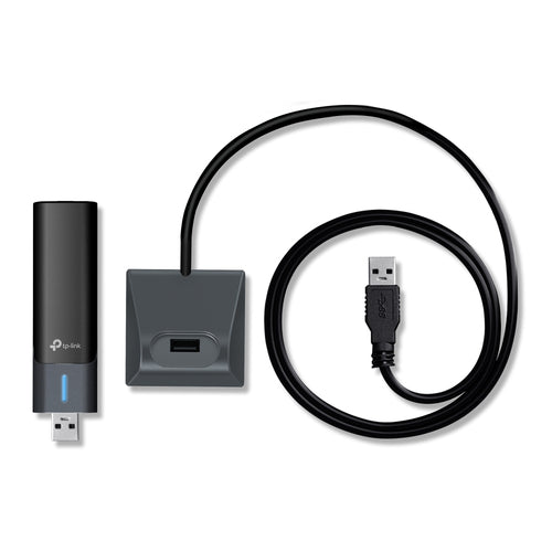 Tp-Link Archer Axe5400 Wi-Fi 6E Tri-Band USB 3.0 Adapter, High Gain, 3Yr